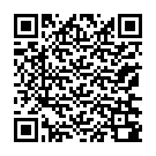 Código QR para número de teléfono +33176380225