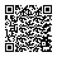 Código QR para número de telefone +33176431734