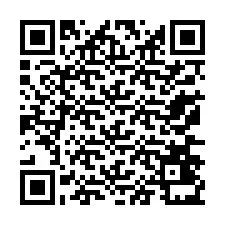 Código QR para número de teléfono +33176431737