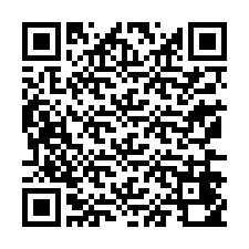 Código QR para número de telefone +33176450822