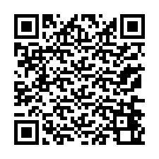 Código QR para número de teléfono +33176460215