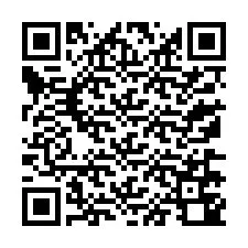 QR kód a telefonszámhoz +33176740148