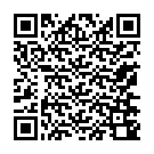 QR kód a telefonszámhoz +33176740277