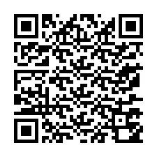 QR-код для номера телефона +33177750016