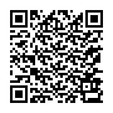 QR код за телефонен номер +33177933762