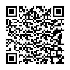 Código QR para número de teléfono +33180354061