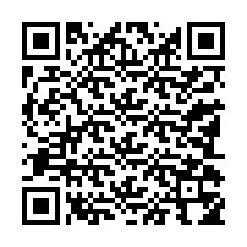 QR kód a telefonszámhoz +33180354138