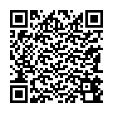 QR-код для номера телефона +33181440486