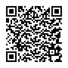 QR kód a telefonszámhoz +33181934518