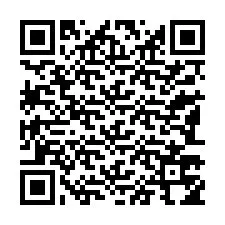 QR Code สำหรับหมายเลขโทรศัพท์ +33183754924