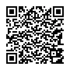 Código QR para número de telefone +33183802418