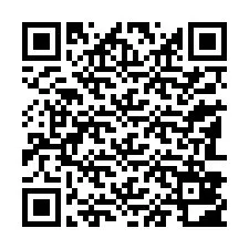 Codice QR per il numero di telefono +33183802658