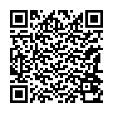 Código QR para número de teléfono +33184070355