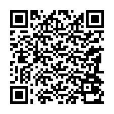 QR код за телефонен номер +33184070358