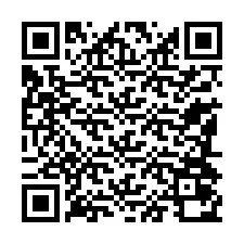 QR kód a telefonszámhoz +33184070363