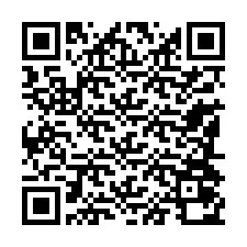 QR-koodi puhelinnumerolle +33184070367