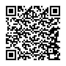 QR kód a telefonszámhoz +33184070373