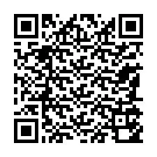 QR kód a telefonszámhoz +33185150887
