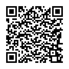 QR код за телефонен номер +33186260216