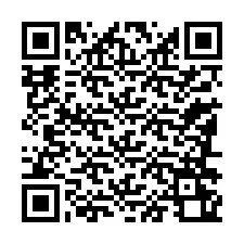 Código QR para número de telefone +33186260669