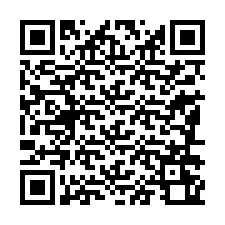 Kod QR dla numeru telefonu +33186260922