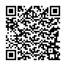 Codice QR per il numero di telefono +33186261318