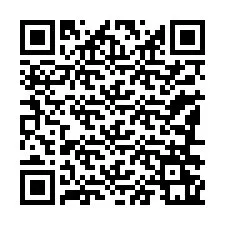 QR Code สำหรับหมายเลขโทรศัพท์ +33186261631