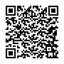 Código QR para número de telefone +33186261637