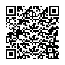 Código QR para número de telefone +33186261645