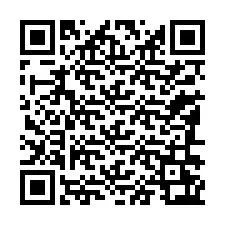 QR kód a telefonszámhoz +33186263049