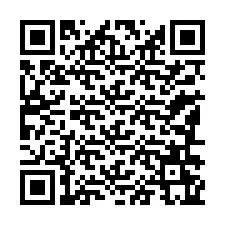 Codice QR per il numero di telefono +33186265531