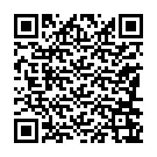 Código QR para número de telefone +33186267326