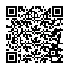 Código QR para número de teléfono +33186650727