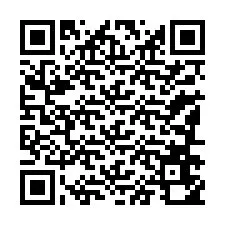 Código QR para número de teléfono +33186650731