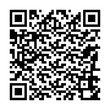 Código QR para número de teléfono +33186650847