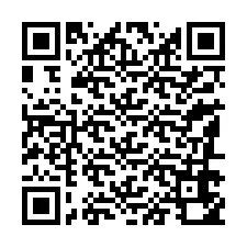 QR код за телефонен номер +33186650850