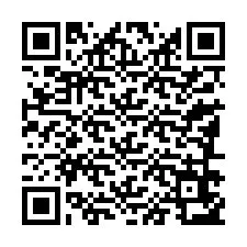 Código QR para número de teléfono +33186653428