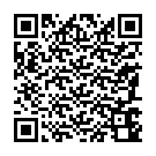 QR kód a telefonszámhoz +33187640106