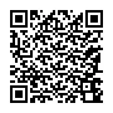 QR код за телефонен номер +33187640369