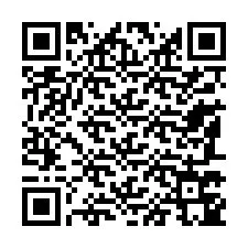 QR код за телефонен номер +33187745417