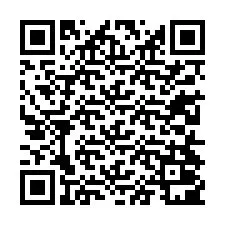 QR код за телефонен номер +33214001233