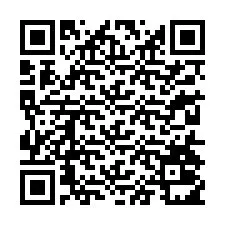 QR Code สำหรับหมายเลขโทรศัพท์ +33214011740