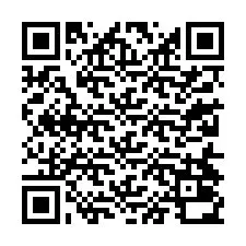 QR Code สำหรับหมายเลขโทรศัพท์ +33214030208