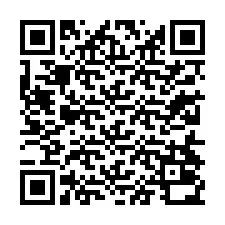 QR код за телефонен номер +33214030209