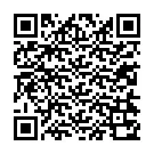 QR Code pour le numéro de téléphone +33214370013