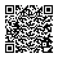 Código QR para número de teléfono +33214610712