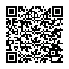 QR-koodi puhelinnumerolle +33214610756