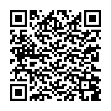 Código QR para número de telefone +33222089044