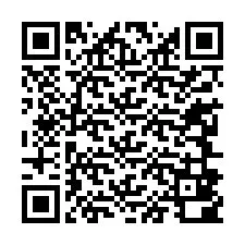 QR kód a telefonszámhoz +33246800023