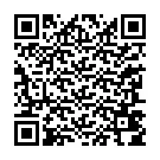 Código QR para número de teléfono +33247404558